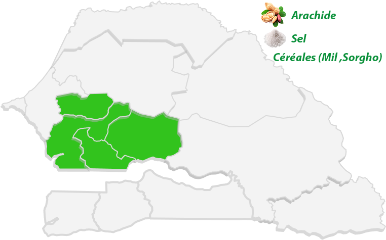 Carte Casamance