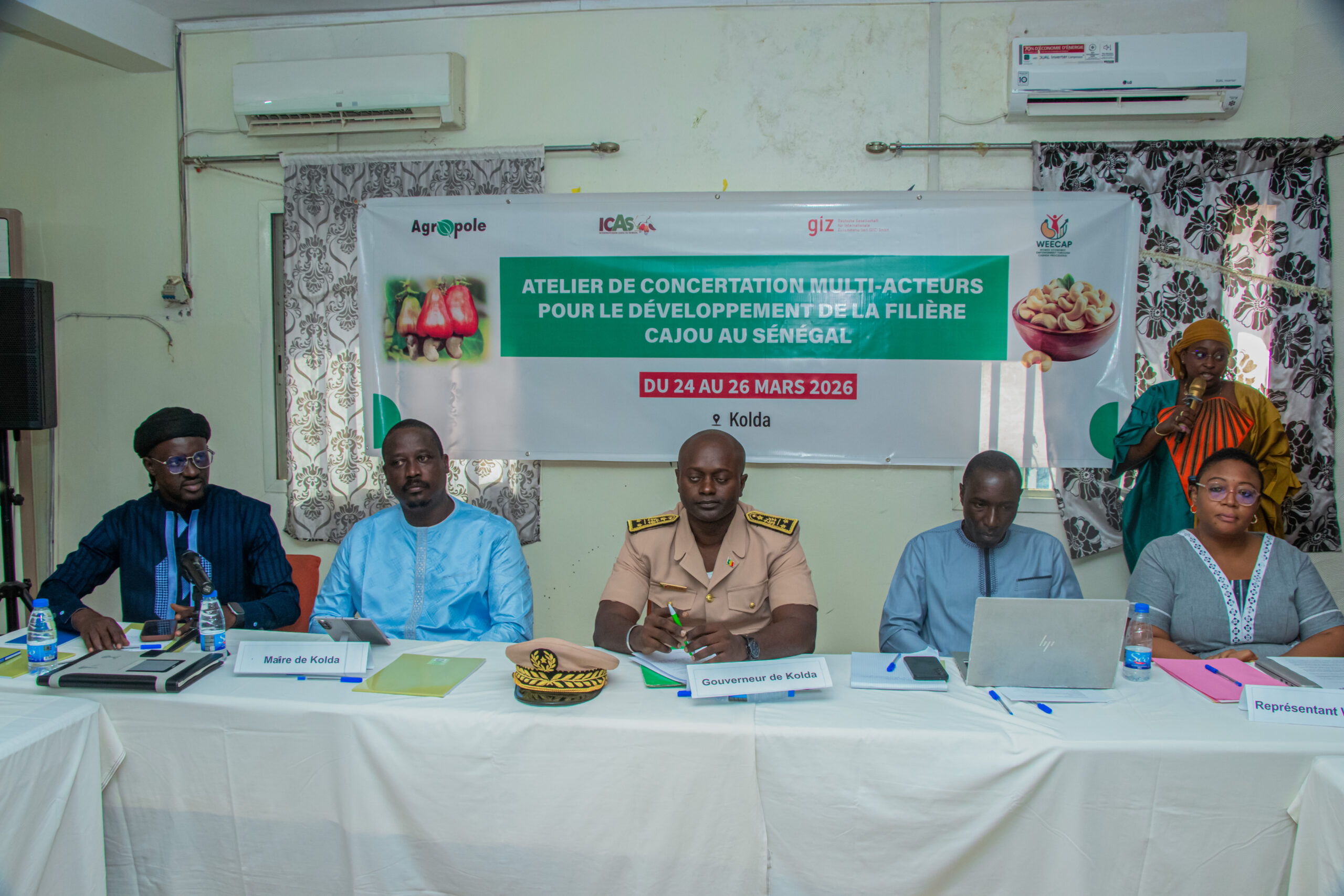 Atelier de concertation multiacteurs pour le développement de la filière cajou au Sénégal.
